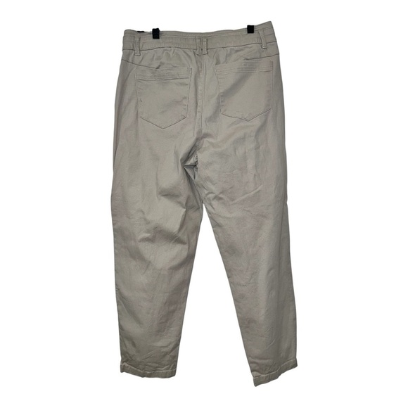 Democracy Flax Skyrise Ab Solutions Size 10 High Waist Barrel effect - Picture 2 of 10